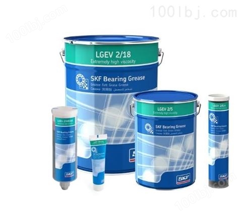 SKF LGEV2超高粘度轴承润滑脂LGEV 2/5